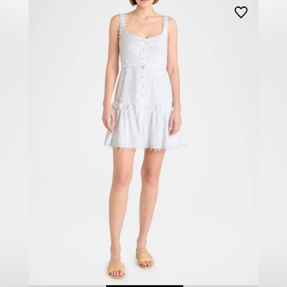 Cinq à Sept Aziza White Mini Dress